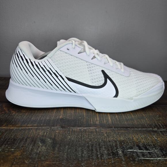 Nike Zoom Vapor Pro 2 CPT Mens Size 12.5 Carpet Tennis Shoe FD6692 001 White - Picture 5 of 11